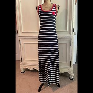 Woman’s Red White and Blue Cotton Dress